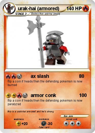 Pokemon urak-hai (armored)