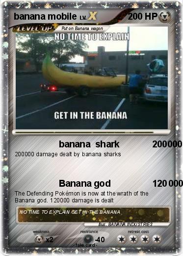 Pokemon banana mobile