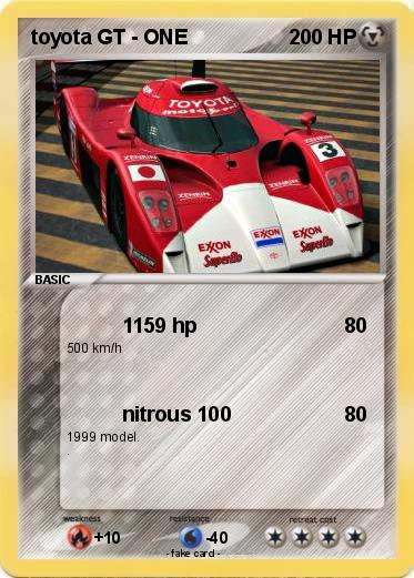 Pokemon toyota GT - ONE