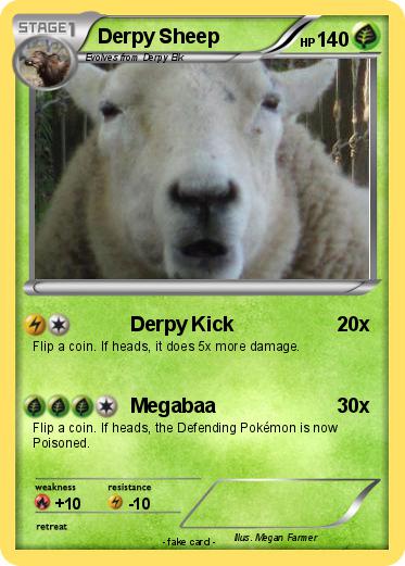 Pokemon Derpy Sheep