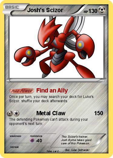 Pokemon Josh's Scizor