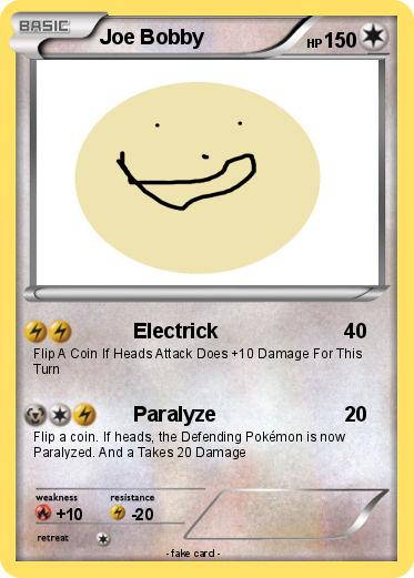 Pokemon Joe Bobby