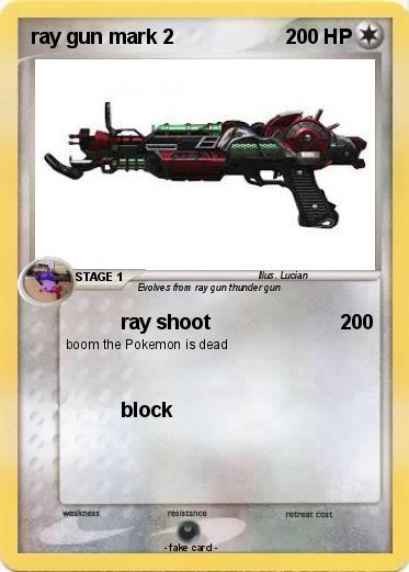 Pokemon ray gun mark 2