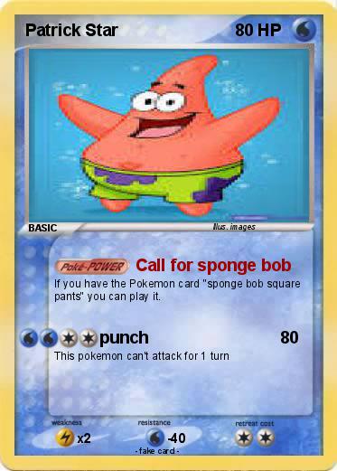 Pokemon Patrick Star