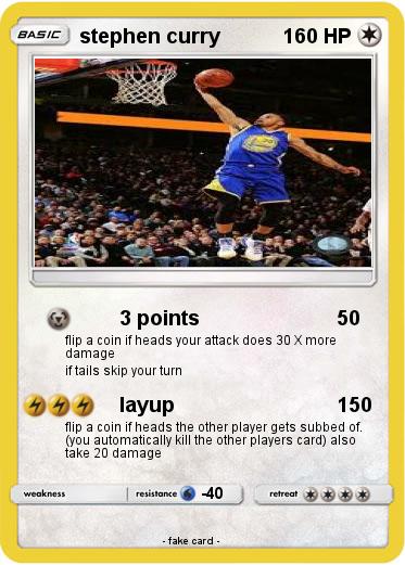 Pokemon stephen curry