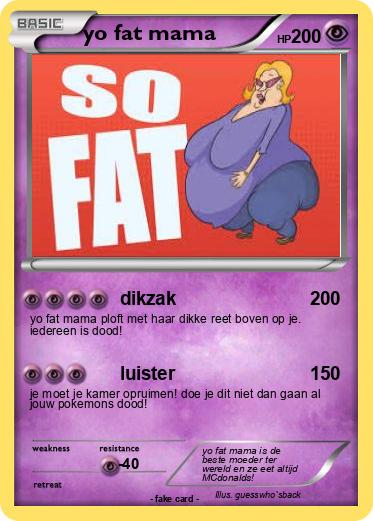 Pokemon yo fat mama