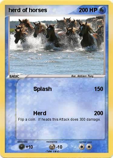 Pokemon herd of horses