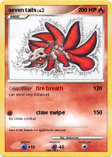 Pokemon seven tails