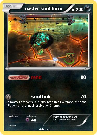 Pokemon master soul form