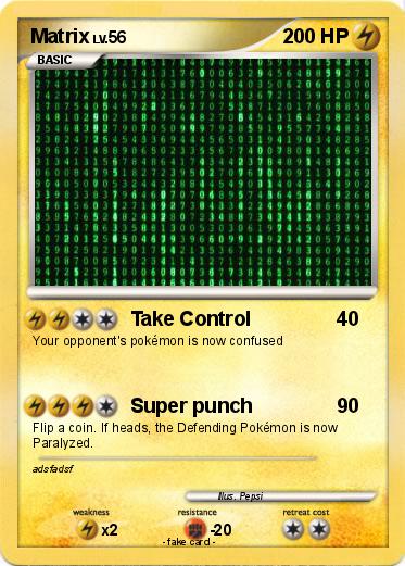 Pokemon Matrix