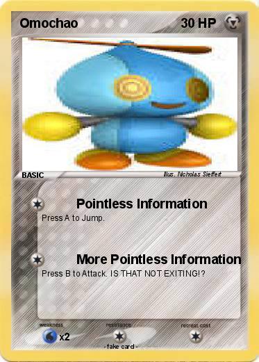 Pokemon Omochao