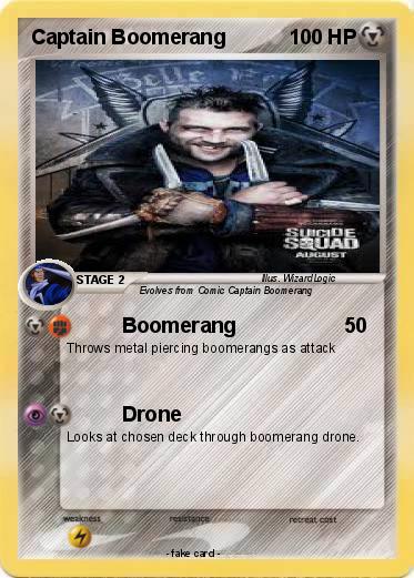 Pokemon Captain Boomerang