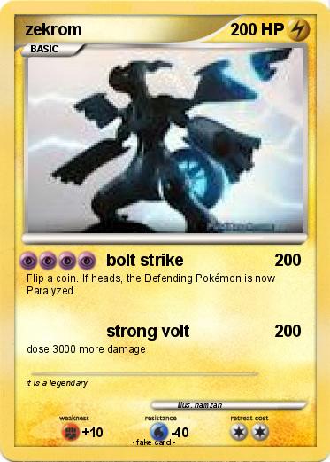 Pokemon zekrom