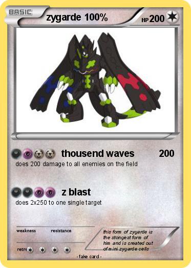 Pokemon zygarde 100%
