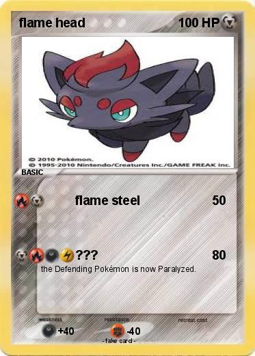 Pokemon flame head