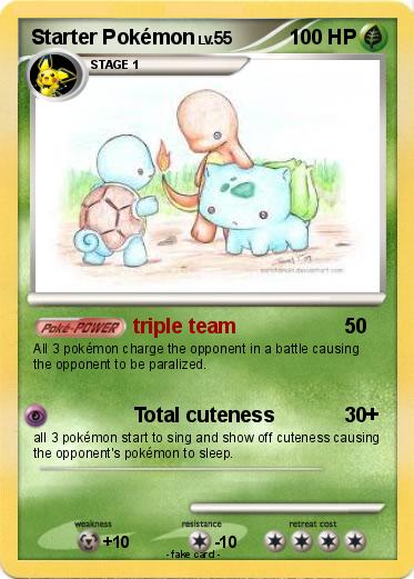 Pokemon Starter Pokémon