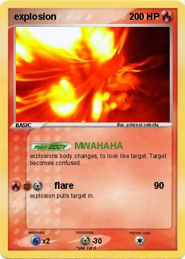 Pokemon explosion