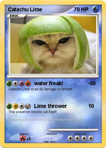 Pokemon Catachu Lime