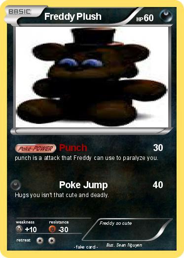 Pokemon Freddy Plush