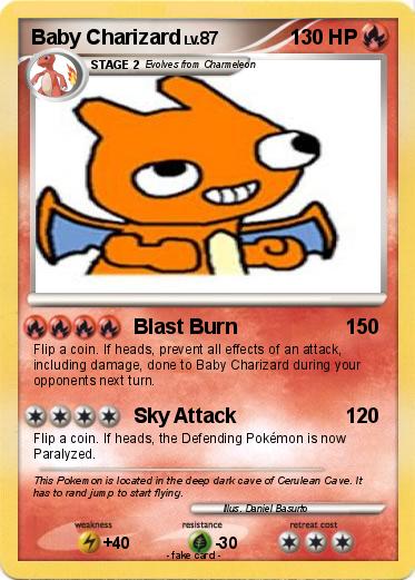 Pokemon Baby Charizard