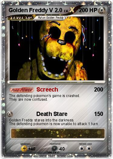 Pokemon Golden Freddy V 2.0