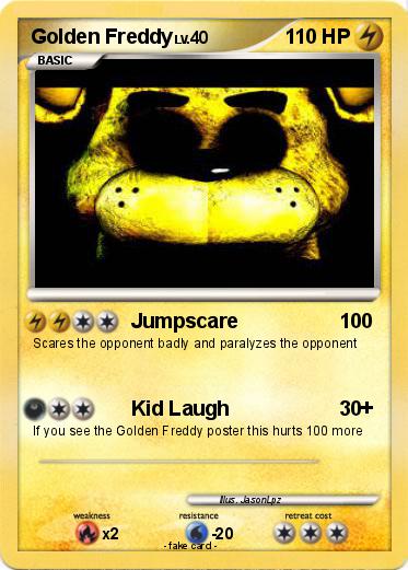 Pokemon Golden Freddy