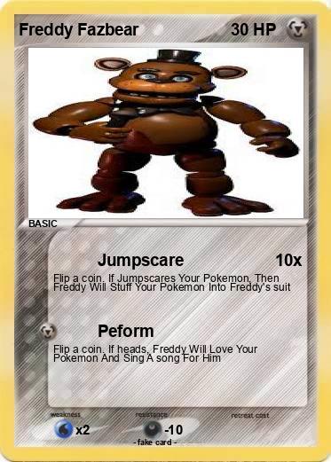 Pokemon Freddy Fazbear