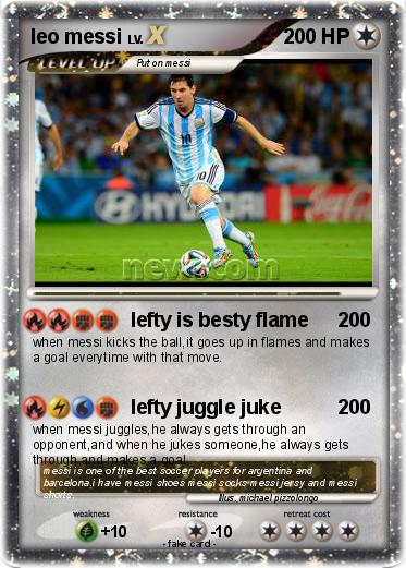Pokemon leo messi