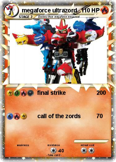 Pokemon megaforce ultrazord