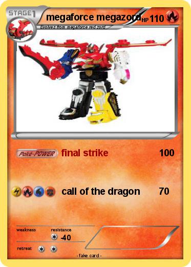 Pokemon megaforce megazord
