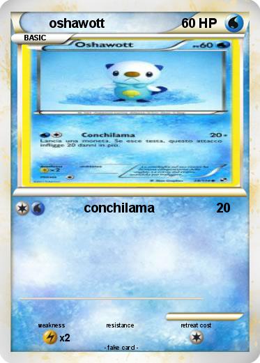 Pokemon oshawott