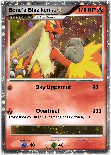 Pokemon Bone's Blaziken