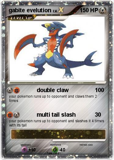 Pokemon gabite evelution