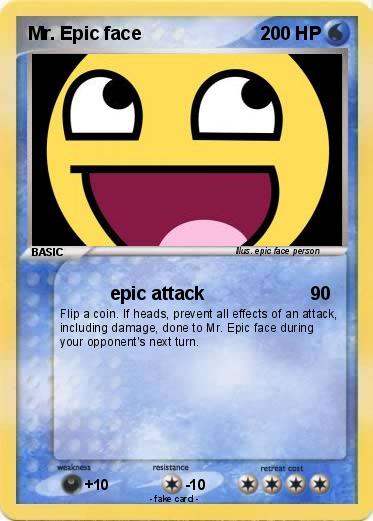 Pokemon Mr. Epic face