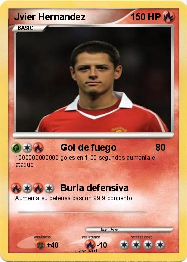 Pokemon Jvier Hernandez