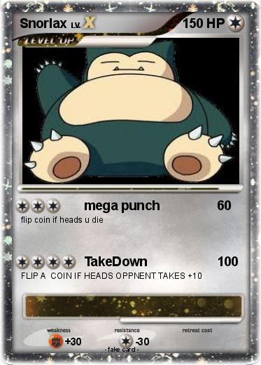 Pokemon Snorlax