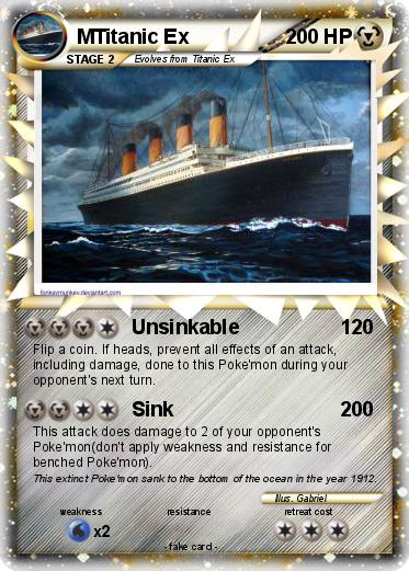 Pokemon MTitanic Ex