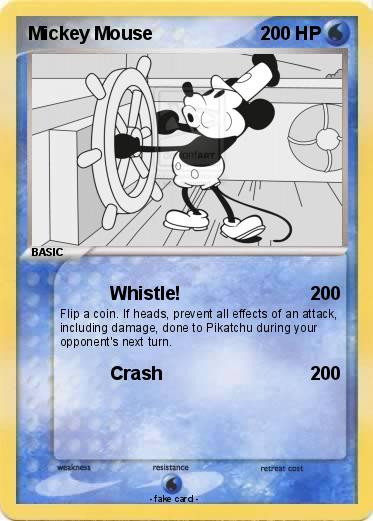 Pokemon Mickey Mouse