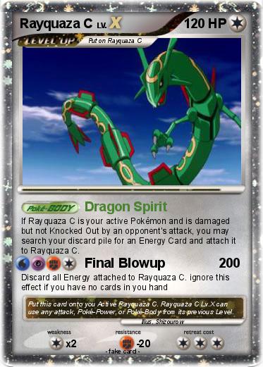 Pokemon Rayquaza C