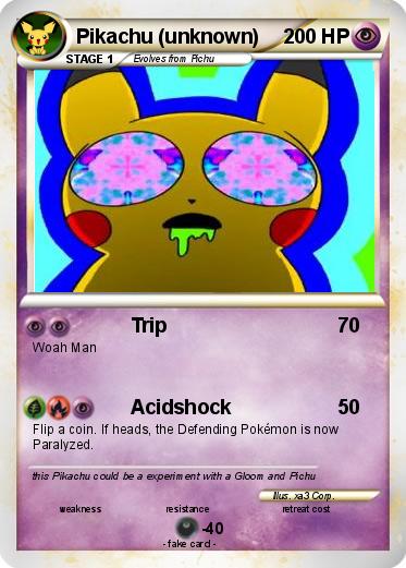 Pokemon Pikachu (unknown)