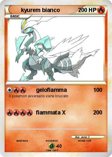 Pokemon kyurem bianco