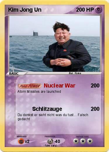 Pokemon Kim Jong Un