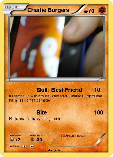 Pokemon Charlie Burgers