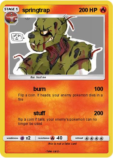 Pokemon springtrap
