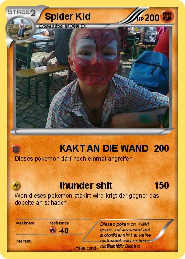 Pokemon Spider Kid