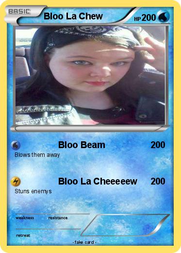 Pokemon Bloo La Chew