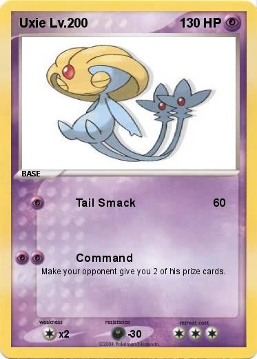 Pokemon Uxie Lv.200