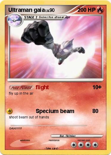 Pokemon Ultraman gaia