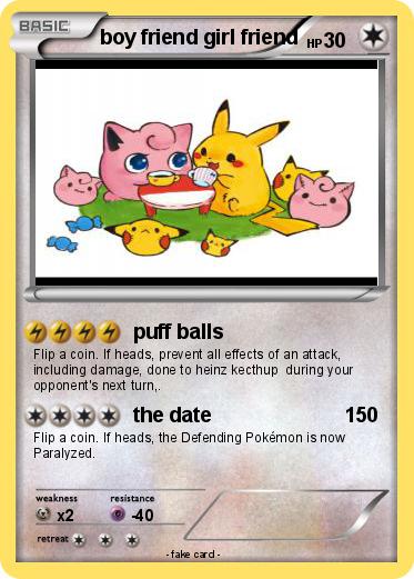 Pokemon boy friend girl friend