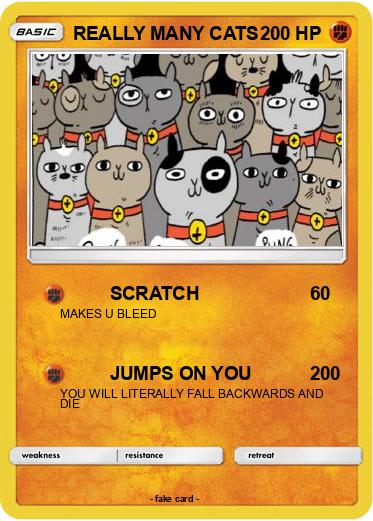 Pokemon REALLY MANY CATS